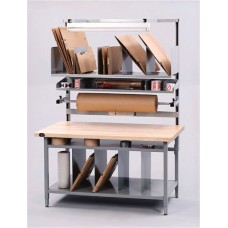 ProLine CPB6030P White Plastic Laminate Top Packaging Workbench ProLine CPB6030P White Plastic Laminate Top Packaging Workbench