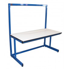 ProLine B4830SSPL White Plastic Laminate Top The Basic Starter Workbench ProLine B4830SSPL White Plastic Laminate Top The Basic Starter Workbench