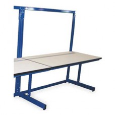 ProLine B4830SAPL White Plastic Laminate Top The Basic Add-on Workbench ProLine B4830SAPL White Plastic Laminate Top The Basic Add-on Workbench