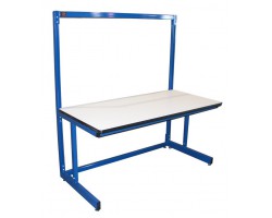 ProLine B6030SAPL White Plastic Laminate Top The Basic Add-on Workbench