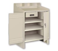 Pucel Industrial Steel Standing Warehouse Desk