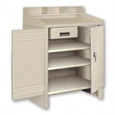 Pucel Steel Warehouse Cabinet Desk - 3136-P-36 Pucel Steel Warehouse Cabinet Desk - 3136-P-36