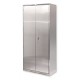 Pucel HDSC-SS-3678-18-4 Stainless Flush Door Storage Cabinet 