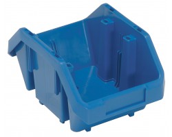 Quantum Quick Pick Plastic Double Open Hopper Bins - QP1496