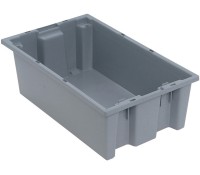 Quantum SNT Series Stack and Nest Plastic Containers Industrial Totes