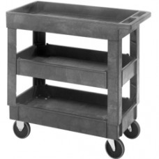 Quantum PC3518-33-3 Plastic Mobile Service Cart Quantum PC3518-33-3 Plastic Mobile Service Cart