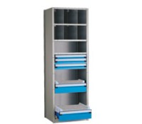 Rousseau CNC Tool Drawer Shelving Unit