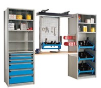 Rousseau Multipurpose CNC Workstation | Tool Storage & Work Surface in One