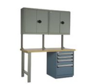 Rousseau R5WH5-2005 Modular Drawer Workbench – Tool-Free Reconfigurable, Accessory-Ready Industrial Workstation
