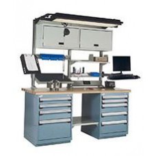Rousseau R5WL5-2003 Maintenance Workstation with Cabinets Rousseau R5WL5-2003 Maintenance Workstation with Cabinets