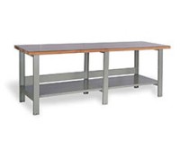 Rousseau Industrial Double Workbench