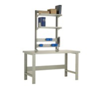Rousseau WSC0133 Industrial Workstation – Modular Steel Workbench with Accessories
