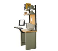 Rousseau WSM-Series End-of-Aisle Workstation