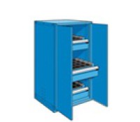 Rousseau CNC Tool Storage Cabinets with Solid Doors