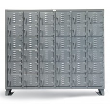 Strong Hold Steel 36 Compartment Locker - 7.56-36D-180 Strong Hold Steel 36 Compartment Locker - 7.56-36D-180