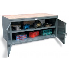 Strong Hold Steel Cabinet Work Bench - 53-361-MT Strong Hold Steel Cabinet Work Bench - 53-361-MT