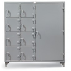 Strong Hold 66-1/2DS-4TMT-244 Combination Compartment Cabinet | Heavy-Duty Storage Strong Hold 66-1/2DS-4TMT-244 Combination Compartment Cabinet | Heavy-Duty Storage