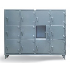 Strong Hold Mini Tier Steel Locker - 3.55-18-3TMT Strong Hold Mini Tier Steel Locker - 3.55-18-3TMT