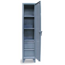 Strong Hold Single Tier Steel Locker - 1.65.6-183-2DB Strong Hold Single Tier Steel Locker - 1.65.6-183-2DB