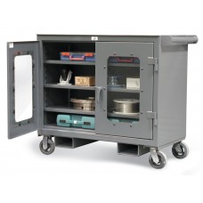 Strong Hold Visible Mobile Tool Storage Cart - 4-TC-LD-243-FLP Strong Hold Visible Mobile Tool Storage Cart - 4-TC-LD-243-FLP