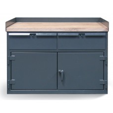 Strong Hold Storage Cabinet Workbench - 5.22.10-WB-300-2DB-MT Strong Hold Storage Cabinet Workbench - 5.22.10-WB-300-2DB-MT