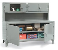 Strong Hold Heavy Duty Cabinet Workstation