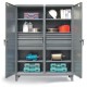 Strong Hold Double Shift Storage Cabinets - 66-DS-246-6DB