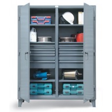 Strong Hold Double Shift Storage Cabinet - 56-DS-246-8DB