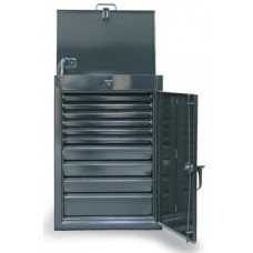 Strong Hold Steel Lift Up Lid Drawer Storage - 2.43-4LT-200-10DB Strong Hold Steel Lift Up Lid Drawer Storage - 2.43-4LT-200-10DB