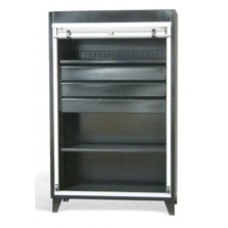 Strong Hold Roll Up Door Steel Storage Cabinet - RU-15529 Strong Hold Roll Up Door Steel Storage Cabinet - RU-15529
