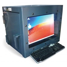 Strong Hold Small Desktop Computer Cabinet - 21-7-CC-180 Strong Hold Small Desktop Computer Cabinet - 21-7-CC-180