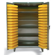 Strong Hold Stainless 4-Shelf Bin Storage Cabinet - 36-BS-244-SS Strong Hold Stainless 4-Shelf Bin Storage Cabinet - 36-BS-244-SS