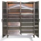 Strong Hold Double Shift Stainless Cabinet - 66-DS-246-6DB-SS