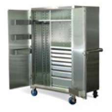 Strong Hold Stainless Mobile Wardrobe Cabinet - XWD-15405 Strong Hold Stainless Mobile Wardrobe Cabinet - XWD-15405
