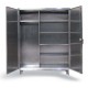 Strong Hold Stainless Steel Wardrobe Cabinet - 36-W-245-SS
