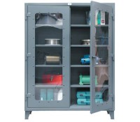Strong Hold Clear View Storage Cabinets