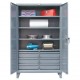 Strong Hold 46-244-6/5DB 6-Drawer Steel Storage Cabinet – Heavy-Duty Industrial Cabinet with Adjustable Shelves