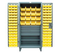 Strong Hold 46-BBS-241-4DB 4-Drawer Bin Cabinet – 12-Gauge Steel
