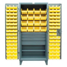 Strong Hold Steel 4 Drawer Bin Cabinet - 36-BBS-241-4DB Strong Hold Steel 4 Drawer Bin Cabinet - 36-BBS-241-4DB