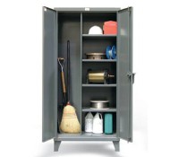 Strong Hold Janitorial Supply Storage Cabinet