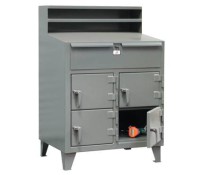 Strong Hold Multi-Shift Workbench Cabinet – Built for Industrial Strength and Organization 