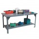 Strong Hold Industrial Steel Shop Bench - T3024