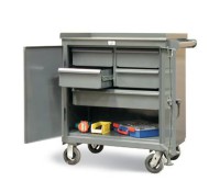 Strong-Hold 5-Drawer Tool Storage Cabinet | Heavy-Duty Steel Drawer Cabinet for Industrial Tools