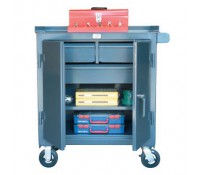 Strong-Hold 3-Drawer Tool Storage Cabinet | Heavy-Duty Steel Drawer Cabinet for Industrial Use