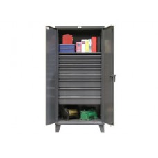 Strong Hold 36-241-8DB Storage Cabinet | 8-Drawer Heavy-Duty Industrial Cabinet Strong Hold 36-241-8DB Storage Cabinet | 8-Drawer Heavy-Duty Industrial Cabinet