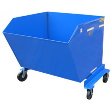 Vestil P-HOP-05 Portable Steel Hopper with 2,000 lb Capacity | 0.5 Yard Vestil P-HOP-05 Portable Steel Hopper with 2,000 lb Capacity | 0.5 Yard