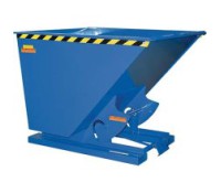 Vestil Self Dumping Steel Forklift Hopper | Auto and Cable Dump Scrap Hopper