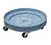 Vestil DRUM-PDD Multi-Level Plastic Drum Dolly
