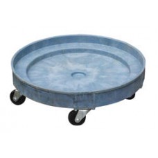 Vestil DRUM-PDD Multi-Level Plastic Drum Dolly | Two-Tier Fit for 30 and 55 Gallon Drums Vestil DRUM-PDD Multi-Level Plastic Drum Dolly | Two-Tier Fit for 30 and 55 Gallon Drums