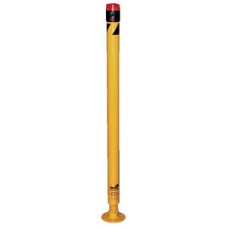 Vestil SPBOL-42-BL Spring Loaded Bollard with Beeper and Strobe, 42 in High, Safety Yellow Vestil SPBOL-42-BL Spring Loaded Bollard with Beeper and Strobe, 42 in High, Safety Yellow